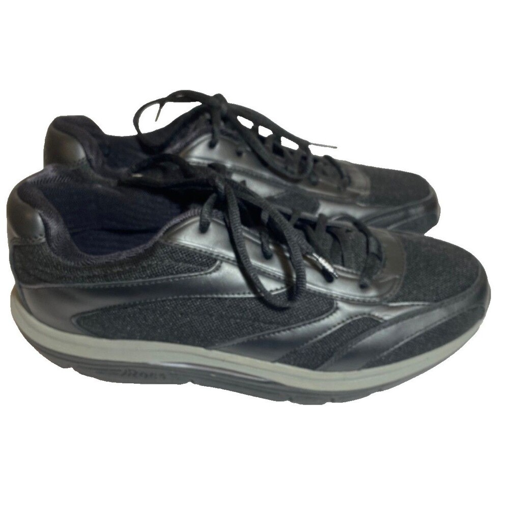 Abeo Rocs Rocker Sneakers/Shoes Mens 10.5~Black~Arch Support~No inserts - Picture 2 of 8